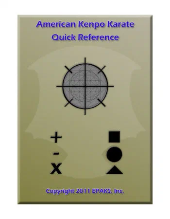 American Kenpo Quick Reference app